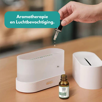 HumidiFire™ Ultrasonische Luchtbevochtiger - Heerlijke geur en sfeer in huis