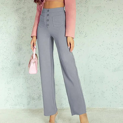 KOA HIGH-WAISTED ELASTISCHE PANTALON