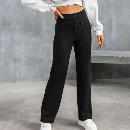 KOA HIGH-WAISTED ELASTISCHE PANTALON